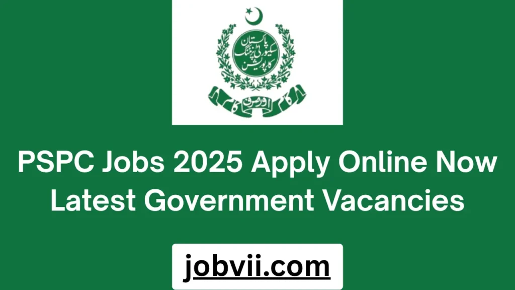 PSPC Jobs 2025 Apply Online Now Latest Government Vacancies