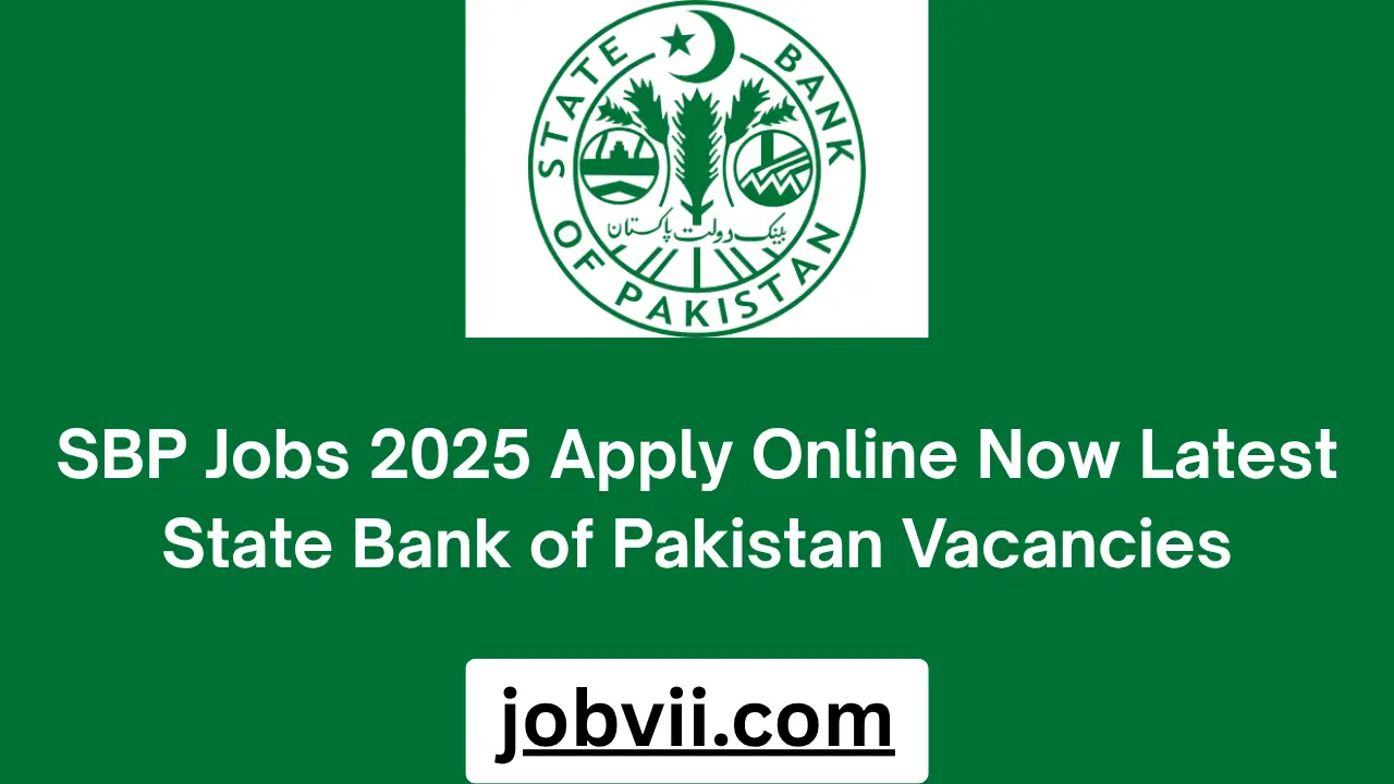 SBP Jobs 2025 Apply Online Now Latest State Bank of Pakistan Vacancies