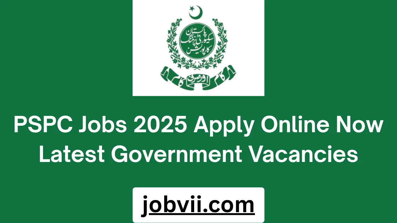 PSPC Jobs 2025 Apply Online Now Latest Government Vacancies