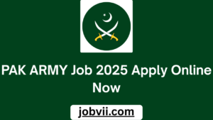 PAK ARMY Job 2025 Apply Online Now